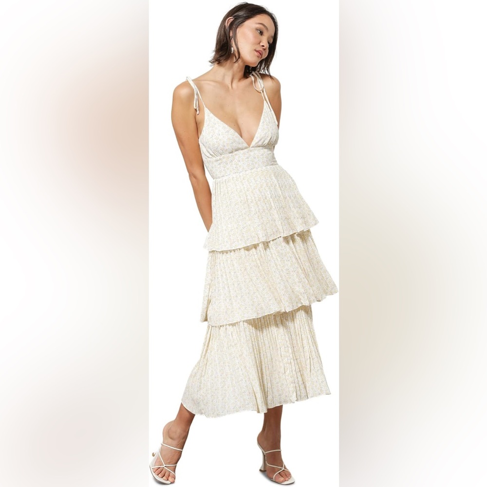 Line & Dot Mimi Floral Print dress